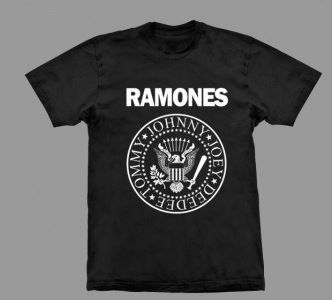 Camiseta Ramones Logo (Preta)